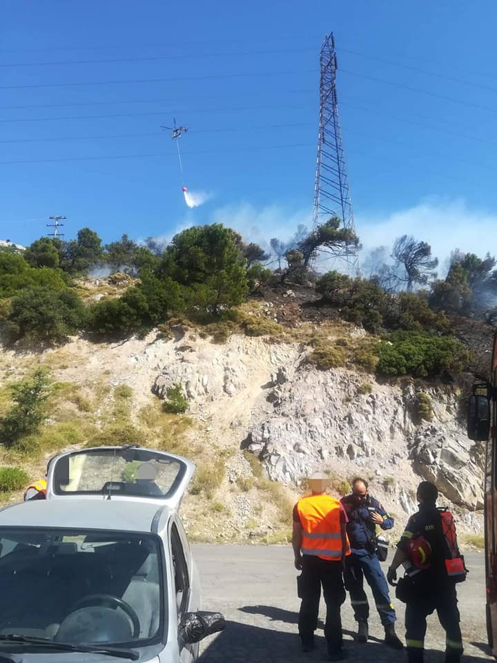 ΕΝΗΜΕΡΩΣΗ ΚΑΙ ΦΩΤΟΓΡΑΦΙΕΣ ΑΠΟ ΤΑ ΜΕΤΩΠΑ ΤΩΝ ΠΥΡΚΑΓΙΩΝ ΣΤΗΝ ΑΤΤΙΚΗ