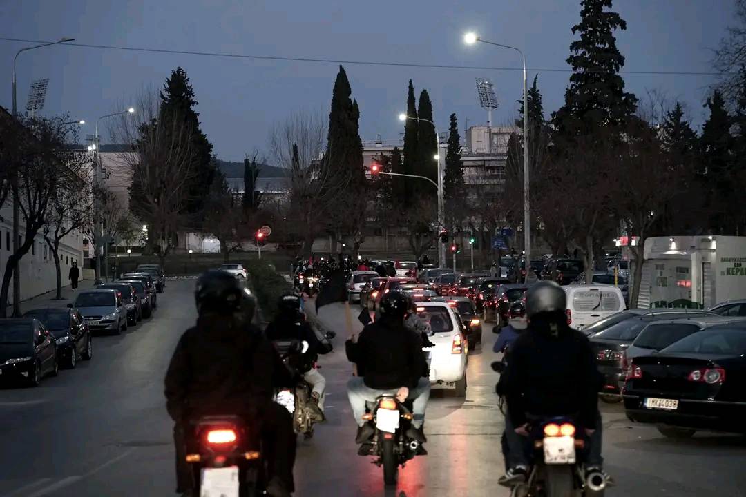 Ανταπόκριση από αντιφασιστική μοτοπορεία [Θεσσαλονίκη]