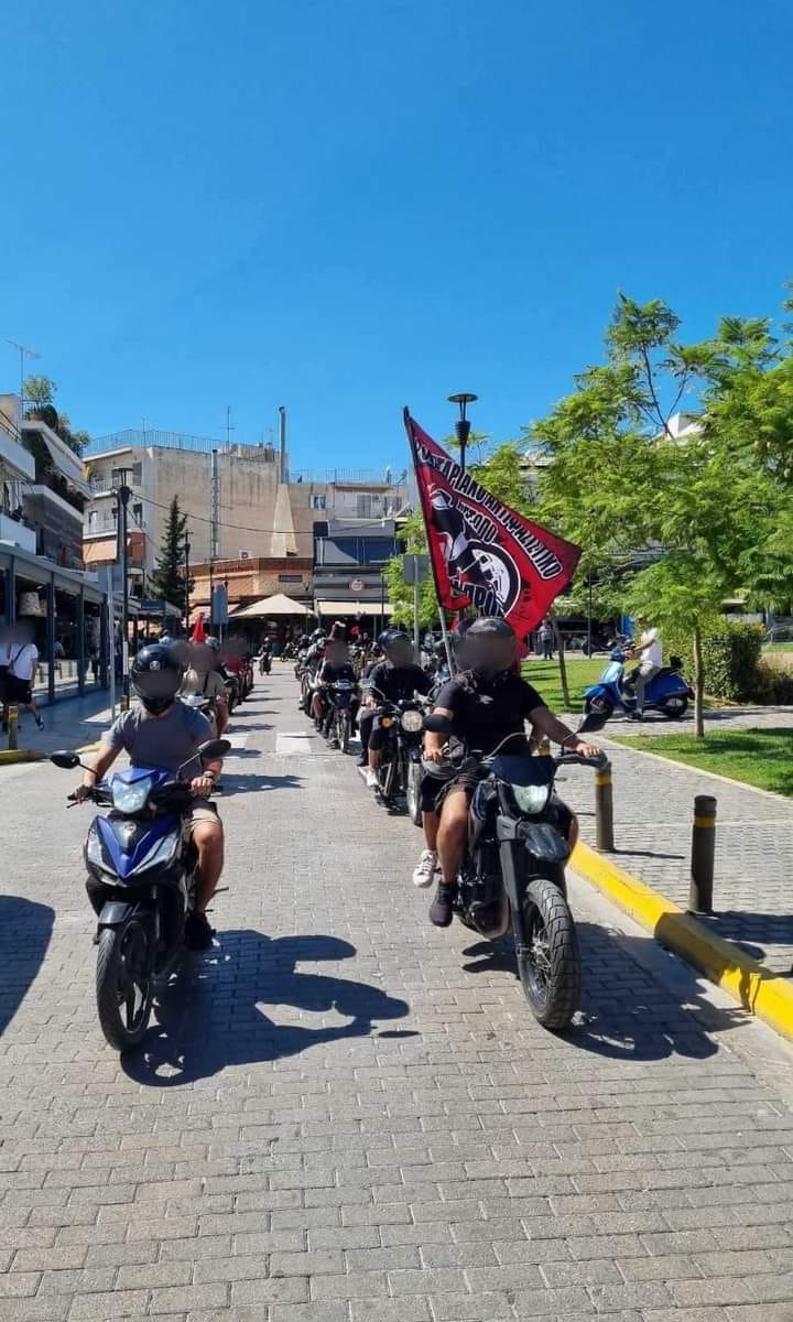 Ενημέρωση από την αντιφασιστική μοτοπορεία στις γειτονιές των δυτικών προαστίων [Aθήνα]