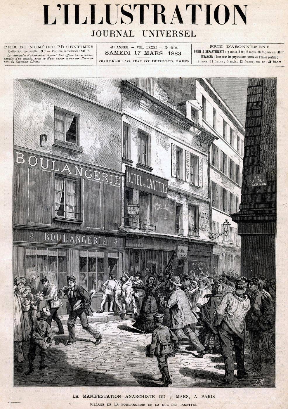 9 Μαρτίου 1883, η γέννηση της μαύρης σημαίας της Αναρχίας.