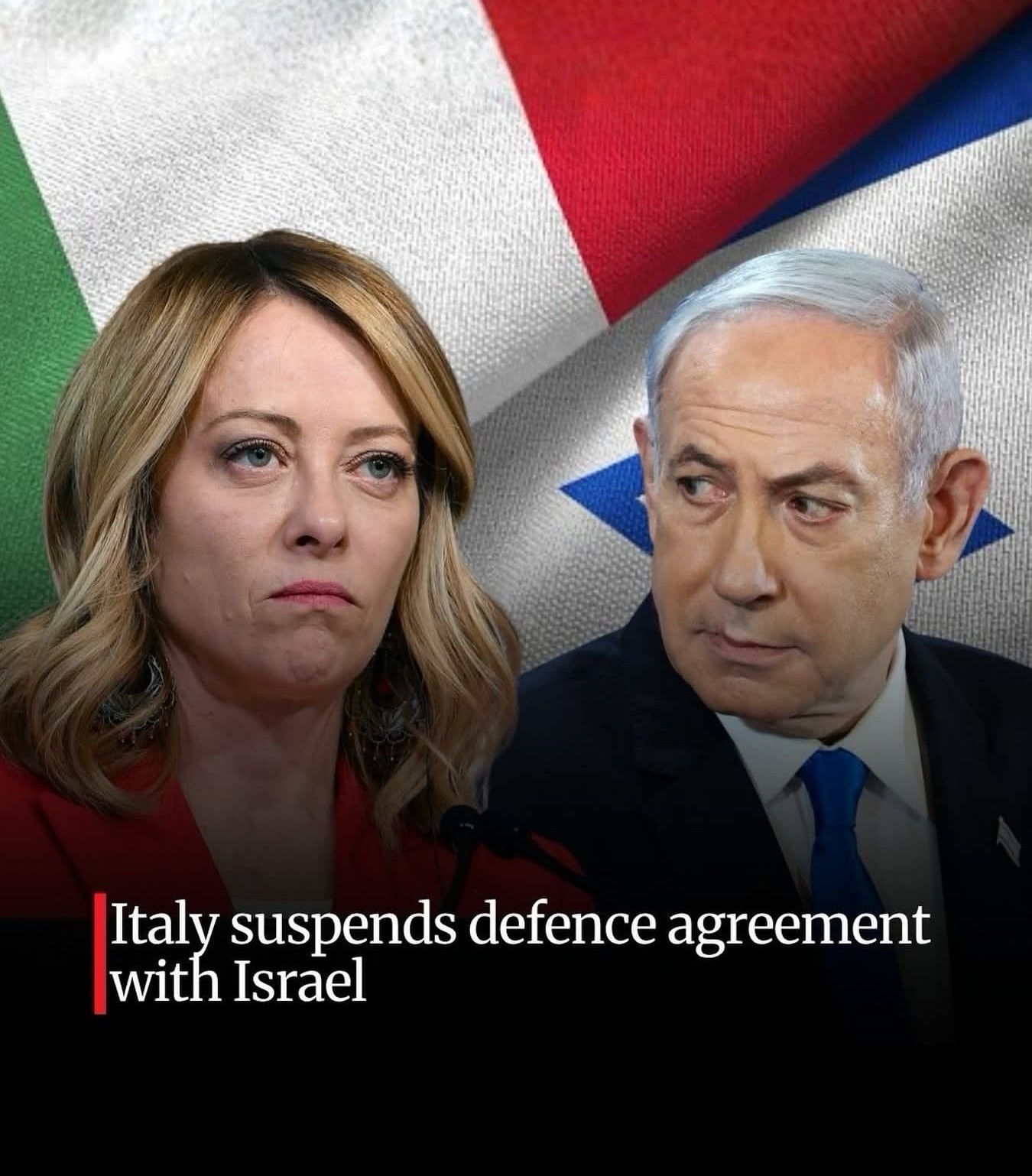 [Ιταλία]❗Αναστολή αμυντικής συμφωνίας με το Ισραήλ
